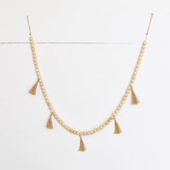 Tasseled Bead Rope Garland