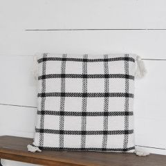 Cottage Check Throw Pillow