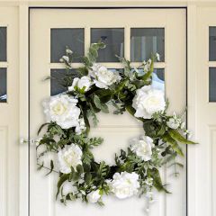 Rose And Eucalyptus Wreath