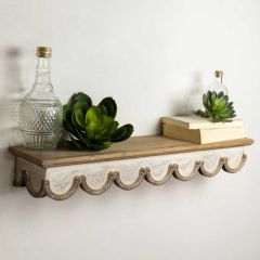 Ornate Edge Wall Shelf