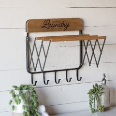 Accordion Laundry Display Shelf