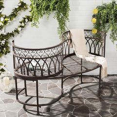 Vintage Inspired Kissing Bench