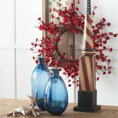 Bright Cherry Blossom Wreath