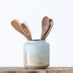 Reactive Glaze Stoneware Crock