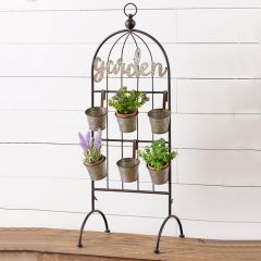 6 Pot Standing Garden Planter