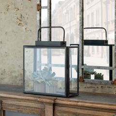 Antiqued Lantern Terrarium