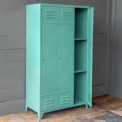 Bright Metal School Locker Storage