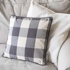 Cotton Buffalo Check Pillow