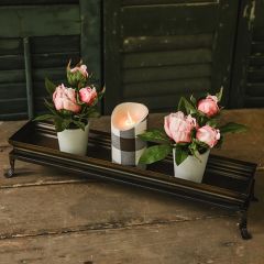 Burnished Metal Display Tray