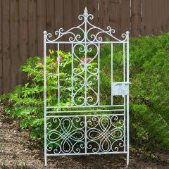 Scrolled Garden Gate
