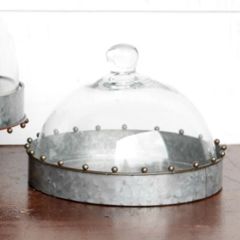 Metallic Bead Cloche 10.5 Inch Diameter