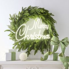 Lighted Merry Christmas Sign