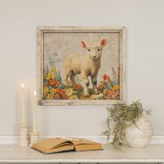 Baby Lamb Framed Print