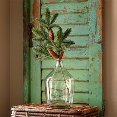 Balsam Fir And Pinecone Pick 28 Inch Set of 3
