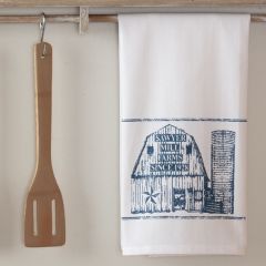 Barn Graphic Farmhouse Tea Towel