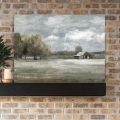 Barn Landscape Scene Wall Art