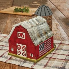 Barn Silo Cookie Jar