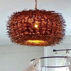 Basket Nest Pendant Light
