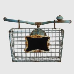 Bicycle Basket Wall Decor