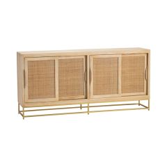 Natural Accents 4 Door Sideboard