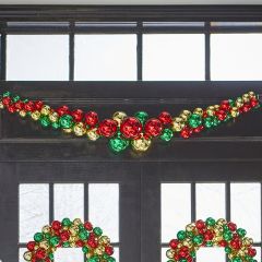 Christmas Ball Cluster Garland