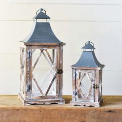 Elegant Candle Lantern Set of 2