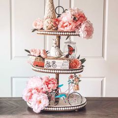 Bead Edge Tiered Tray