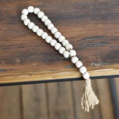Beaded Loop With Tassel