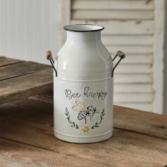 Bee Happy Handled Jug Vase