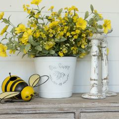 Bee Happy Hanging Wall Pocket