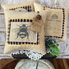 Bee Kind Mini Pillow Bowl Filler Set of 3