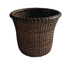 Bell Shaped Rattan Basket
