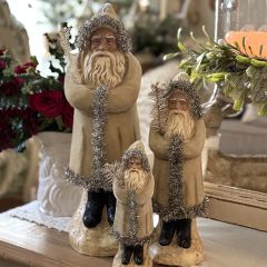 Belsnickle Santa With Velvet Cloak