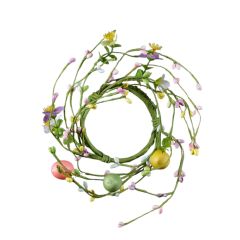 Berries and Easter Eggs Candle Ring