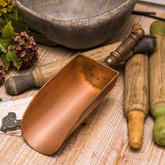 Copper Finish Scoop