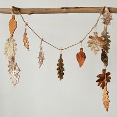 Birch Bark Leaf Garland