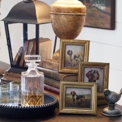 Bird Dog Framed Tabletop Prints Set of 3