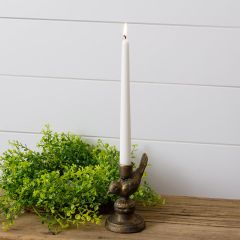 Bird Figure Brass Taper Holder