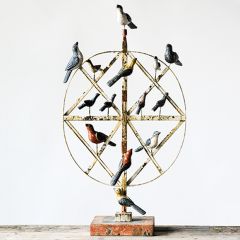 Birds All Perched Statue