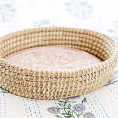 Birds In A Tree 2 Piece Oval Bread Warmer
