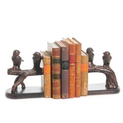 Birds On A Branch Bookend Set of 2