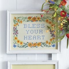 Bless Your Heart Framed Wall Art
