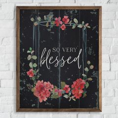 Blessed Geraniums Wall Art