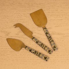 Bloom and Brass Cheese Tool Set of 3