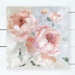 Blush Roses Canvas Wall Art