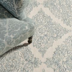 Bohemian Beauty Ivory/Blue Area Rug
