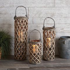Boho Chic Slim Candle Lantern