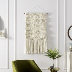 Boho Elegance Woven Wall Hanging