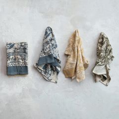 Boho Floral Tea Towel Set of 3