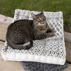 Boho Print Handled French Cushion 20 Inch